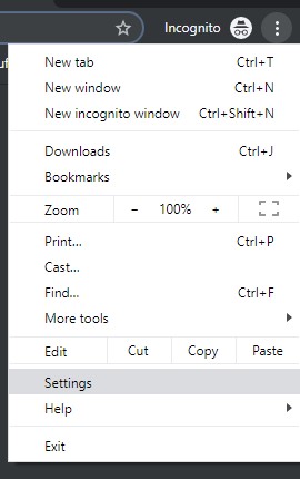 chrome-setting