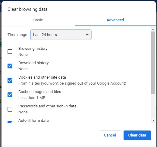 clear-chrome-history-popup