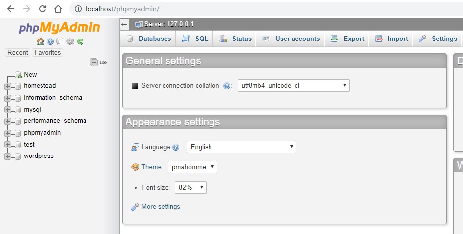 phpmyadmin