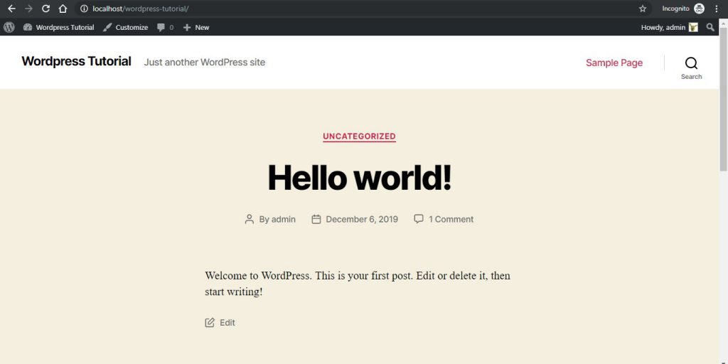 wordpress-frontend